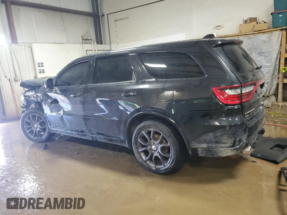 2015 Dodge Durango R/T with VIN 1C4SDJCT6FC908470, listed as a Copart auction lot 50535465 with 88,075 mi miles and Salvage Title. Bid and sale history available at carsss.com. Image 2.
