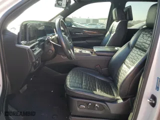2021 Cadillac Escalade Sport Platinum with VIN 1GYS4GKT5MR434326, listed as a Copart auction lot 77497474 with 8,658 mi miles and Salvage Title. Bid and sale history available at carsss.com. Image 7.