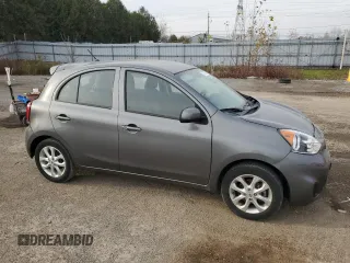 2018 Nissan Micra S z VIN 3N1CK3CP2JL283381, wystawiony jako Copart lot #77758774 z przebiegiem 32 348 mil mil oraz Szkoda całkowita • Salvage title. Historia ofert i sprzedaży dostępna na DreamBid. Obrazek 4.