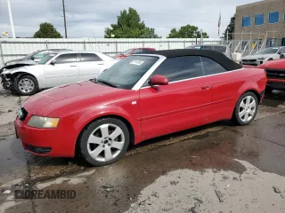 2004 Audi A4 3.0L with VIN WAUAT48H04K002500, listed as a Copart auction lot 67114134 with 128,778 mi miles and Salvage Title. Bid and sale history available at carsss.com. Image 1.