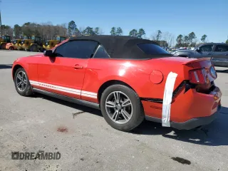 2012 Ford Mustang V6 with VIN 1ZVBP8EM9C5283128, listed as a Copart auction lot 48575425 with 149,401 mi miles and Salvage Title. Bid and sale history available at carsss.com. Image 2.