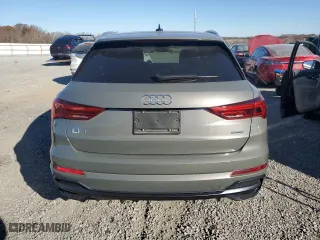 2020 Audi Q3 S line Premium Plus with VIN WA1EECF36L1113941, listed as a Copart auction lot 82960604 with 29,723 mi miles and Salvage Title. Bid and sale history available at carsss.com. Image 6.