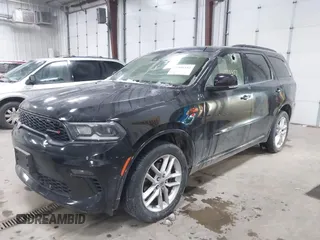 2023 Dodge Durango GT with VIN 1C4RDJDG7PC617493, listed as a IAAI auction lot 41598453 with 37,901 mi miles and . Bid and sale history available at DreamBid. Image 2.
