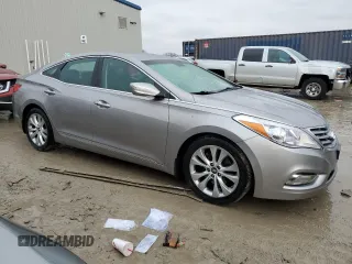 2013 Hyundai Azera with VIN KMHFG4JG6DA222207, listed as a Copart auction lot 46831495 with 68,234 mi miles and Salvage Title. Bid and sale history available at DreamBid. Image 4.