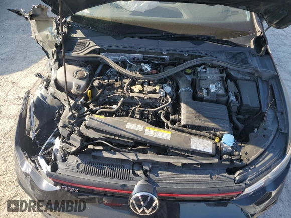2022 Volkswagen Golf GTI SE with VIN WVWN87CD7NW199767, listed as a Copart auction lot 70205224 with 51,550 mi miles and Salvage Title. Bid and sale history available at carsss.com. Image 12.
