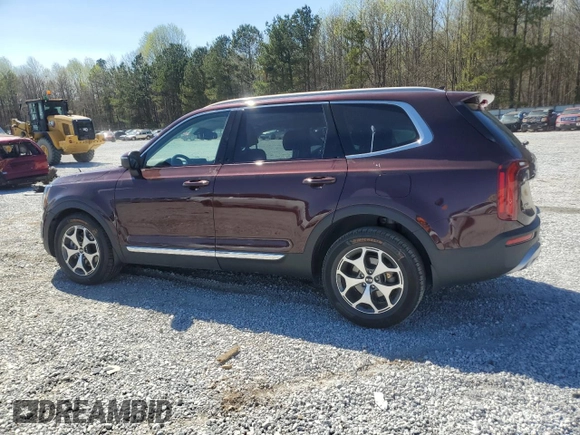 2021 Kia Telluride EX with VIN 5XYP3DHC1MG108526, listed as a Copart auction lot 50435225 with 63,489 mi miles and Salvage title. Bid and sale history available at DreamBid. Image 2.
