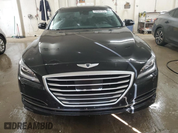 2015 Hyundai Genesis 3.8L with VIN KMHGN4JEXFU086268, listed as a Copart auction lot 53620125 with 111,138 mi miles and Salvage Title. Bid and sale history available at carsss.com. Image 5.