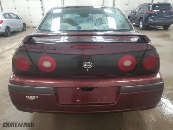 2004 Chevrolet Impala LS with VIN 2G1WH52K649326100, listed as a Copart auction lot 51422515 with 181,280 mi miles and Clean Title. Bid and sale history available at carsss.com. Image 6.