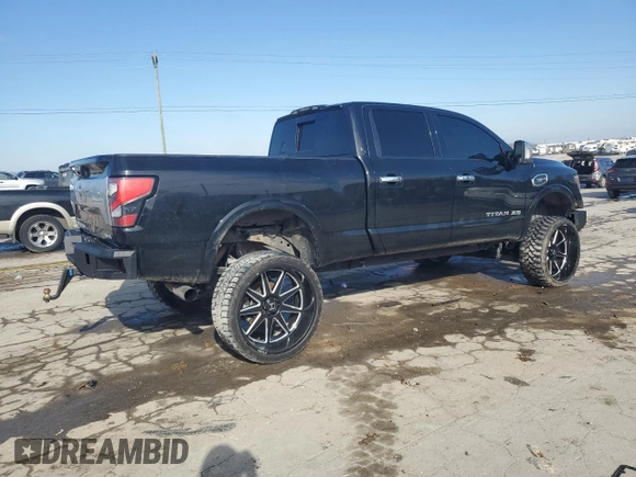 2021 Nissan Titan SV z VIN 1N6AA1FB3MN501518, wystawiony jako Copart lot #46542725 z przebiegiem 87 836 mil mil oraz Szkoda całkowita • Salvage title. Historia ofert i sprzedaży dostępna na DreamBid. Obrazek 3.