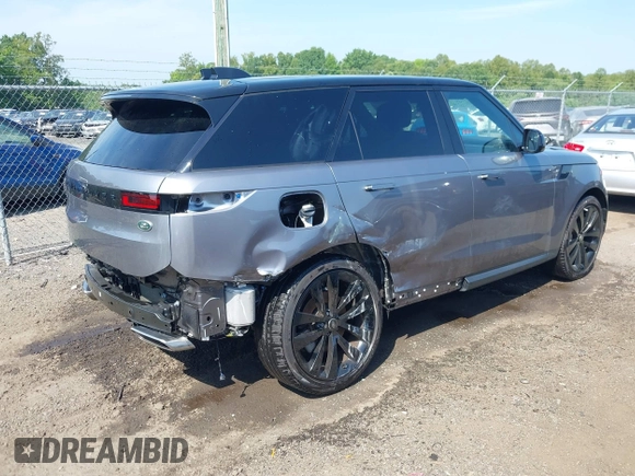2023 Land Rover Range Rover Sport SE with VIN SAL1P9EU3PA133283, listed as a IAAI auction lot 42582640 with 13,074 mi miles and . Bid and sale history available at DreamBid. Image 4.