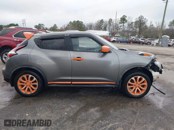2015 Nissan Juke SL z VIN JN8AF5MV4FT550917, wystawiony jako IAAI lot #41857744 z przebiegiem 138 526 mil mil oraz . Historia ofert i sprzedaży dostępna na DreamBid. Obrazek 14.