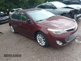 2013 Toyota Avalon XLE with VIN 4T1BK1EB9DU042647, listed as a IAAI auction lot 42673716 with 143,222 mi miles and . Bid and sale history available at DreamBid. Image 1.