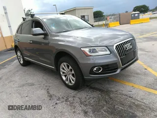 2015 Audi Q5 Premium Plus z VIN WA1LFAFP7FA061865, wystawiony jako IAAI lot #42492055 z przebiegiem 140 682 mil mil oraz . Historia ofert i sprzedaży dostępna na DreamBid. Obrazek 1.