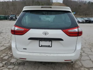 2017 Toyota Sienna L with VIN 5TDZZ3DC4HS785327, listed as a Copart auction lot 49284405 with 86,225 mi miles and Salvage Title. Bid and sale history available at DreamBid. Image 6.