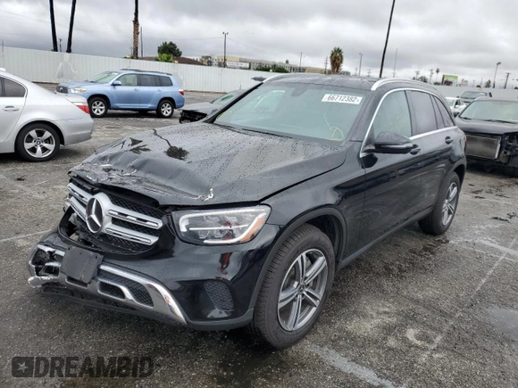 2020 Mercedes-Benz GLC with VIN W1N0G8DB9LF796540, listed as a Copart auction lot 66712382 with 32,841 mi miles. Bid and sale history available at carsss.com. Image 2.
