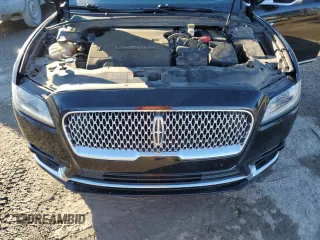 2017 Lincoln Continental Select with VIN 1LN6L9SK9H5603303, listed as a Copart auction lot 88969915 with 84,907 mi miles and Salvage Title. Bid and sale history available at DreamBid. Image 11.