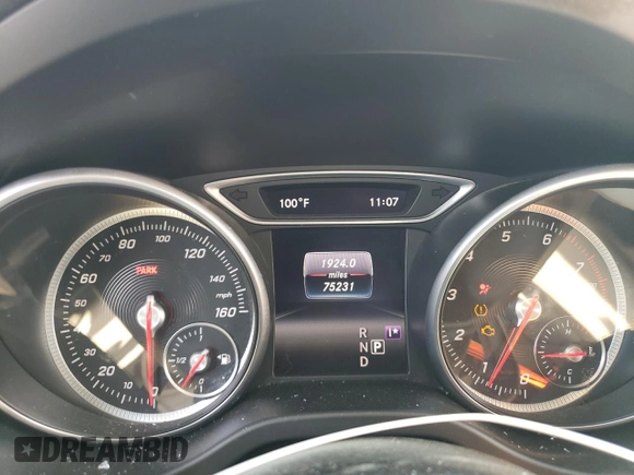 2017 Mercedes-Benz CLA 250 with VIN WDDSJ4EB0HN422510, listed as a Copart auction lot 60692463 with 75,231 mi miles and . Bid and sale history available at DreamBid. Image 9.