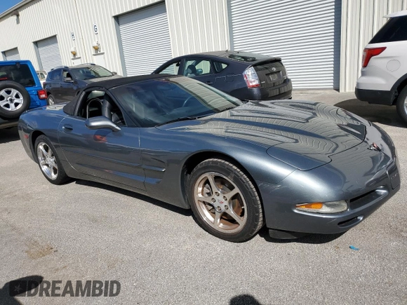 2004 Chevrolet Corvette with VIN 1G1YY32G845117494, listed as a Copart auction lot 74640784 with 0 mi miles and Salvage Title. Bid and sale history available at carsss.com. Image 4.