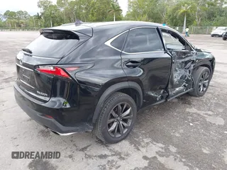 2017 Lexus NX 200t with VIN JTJYARBZ2H2079958, listed as a IAAI auction lot 42244867 with 103,565 mi miles and . Bid and sale history available at DreamBid. Image 4.