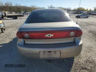 2003 Chevrolet Cavalier with VIN 1G1JC52F937313224, listed as a Copart auction lot 78436844 with 0 mi miles and Salvage Title. Bid and sale history available at carsss.com. Image 6.