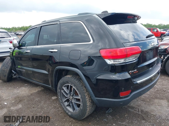 2018 Jeep Grand Cherokee Limited z VIN 1C4RJFBG4JC240864, wystawiony jako IAAI lot #42377793 z przebiegiem 112 848 mil mil oraz . Historia ofert i sprzedaży dostępna na DreamBid. Obrazek 3.