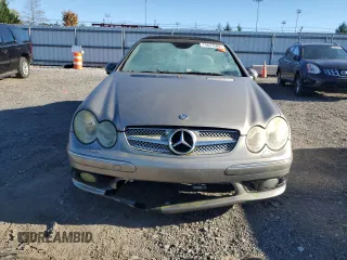 2005 Mercedes-Benz CLK-Class 5.0L with VIN WDBTK75J85F152404, listed as a Copart auction lot 74837604 with 143,622 mi miles and Clean Title. Bid and sale history available at carsss.com. Image 5.