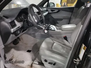 2019 Audi Q7 Premium with VIN WA1AHAF76KD043576, listed as a Copart auction lot 42242865 with 57,524 mi miles and Salvage title. Bid and sale history available at DreamBid. Image 7.