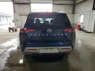 2022 Nissan Pathfinder SL z VIN 5N1DR3CA4NC274168, wystawiony jako Copart lot #83111854 z przebiegiem 29 830 mil mil oraz Szkoda całkowita • Salvage title. Historia ofert i sprzedaży dostępna na DreamBid. Obrazek 6.