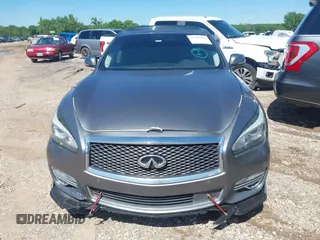2015 Infiniti M Hybrid with VIN JN1EY1AP2FM510029, listed as a IAAI auction lot 41795913 with 152,475 mi miles. Bid and sale history available at carsss.com. Image 12.