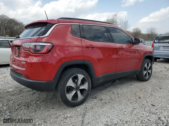 2020 Jeep Compass Latitude with VIN 3C4NJDBB1LT100320, listed as a Copart auction lot 49284905 with 93,435 mi miles and Salvage Title. Bid and sale history available at carsss.com. Image 3.