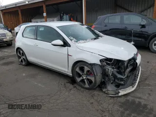 2016 Volkswagen Golf GTI S w/Performance Pkg with VIN 3VWT47AU8GM009223, listed as a Copart auction lot 47826535 with 124,020 mi miles and Salvage Title. Bid and sale history available at carsss.com. Image 4.