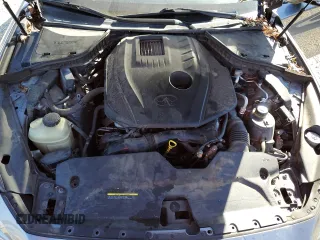 2017 Infiniti Q50 2.0t with VIN JN1CV7AR4HM680478, listed as a Copart auction lot 47419515 with 135,219 mi miles and Salvage Title. Bid and sale history available at carsss.com. Image 11.