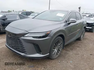 2023 Lexus RX 350h z VIN 2T2BBMCA3PC014758, wystawiony jako IAAI lot #42176377 z przebiegiem Nie podano mil oraz . Historia ofert i sprzedaży dostępna na DreamBid. Obrazek 6.