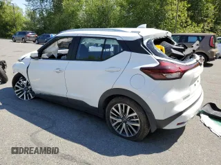 2023 Nissan Kicks SV with VIN 3N1CP5CVXPL565711, listed as a Copart auction lot 59587705 with Not provided miles and Salvage title. Bid and sale history available at DreamBid. Image 2.