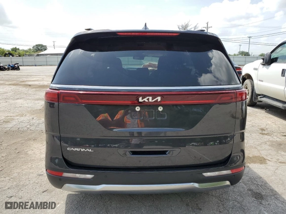 2023 Kia Carnival SX Prestige with VIN KNDNE5H32P6277047, listed as a Copart auction lot 65746354 with 23,873 mi miles and Salvage Title. Bid and sale history available at carsss.com. Image 6.