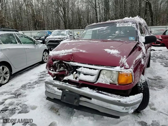 1994 Ford Ranger Splash with VIN 1FTCR14U6RTA75657, listed as a Copart auction lot 87483104 with 135,795 mi miles and Salvage Title. Bid and sale history available at carsss.com. Image 11.