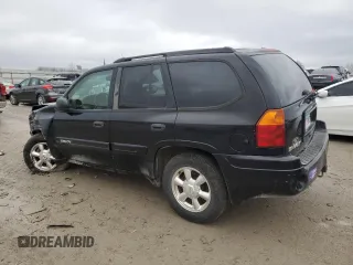 2005 GMC Envoy SLT with VIN 1GKDT13S952165475, listed as a Copart auction lot 44102465 with 0 mi miles and Salvage Title. Bid and sale history available at carsss.com. Image 2.
