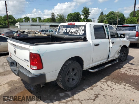2014 Ram 1500 Tradesman with VIN 1C6RR7KG5ES351361, listed as a Copart auction lot 59755415 with 142,737 mi miles and Salvage title. Bid and sale history available at DreamBid. Image 3.