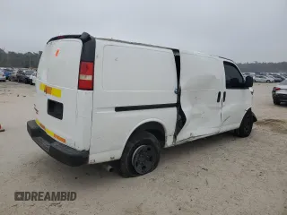 2011 Chevrolet Express Cargo with VIN 1GCWGFCA0B1169848, listed as a Copart auction lot 44536435 with Not provided miles and Salvage title. Bid and sale history available at DreamBid. Image 3.