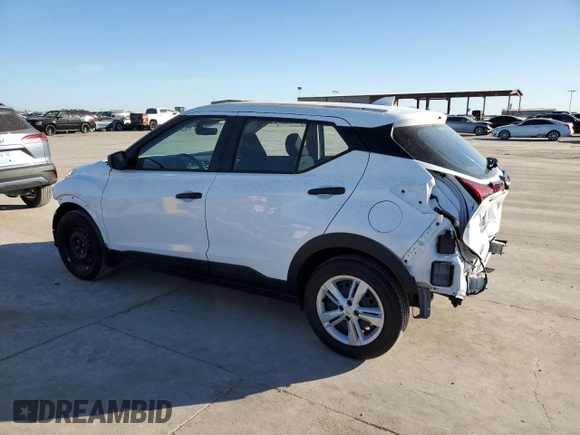 2024 Nissan Kicks S with VIN 3N1CP5BV6RL522908, listed as a Copart auction lot 49353005 with 2,034 mi miles and Salvage Title. Bid and sale history available at carsss.com. Image 2.