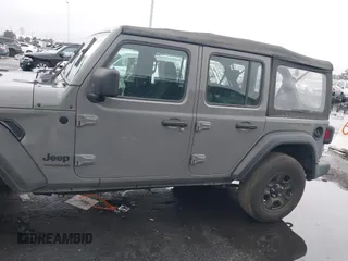 2022 Jeep Wrangler Unlimited High Tide with VIN 1C4HJXDG8NW126143, listed as a IAAI auction lot 41507703 with 44,472 mi miles and . Bid and sale history available at DreamBid. Image 14.