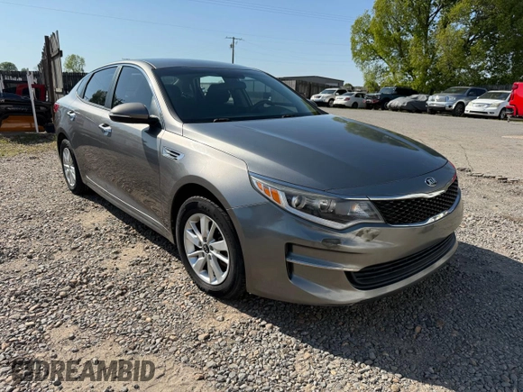 2016 Kia Optima LX with VIN 5XXGT4L38GG025577, listed as a Copart auction lot 52939195 with 97,261 mi miles and Clean Title. Bid and sale history available at carsss.com. Image 1.