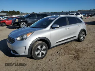 2018 Kia Niro LX with VIN KNDCB3LC6J5119447, listed as a Copart auction lot 50058215 with 102,814 mi miles and Salvage Title. Bid and sale history available at carsss.com. Image 1.