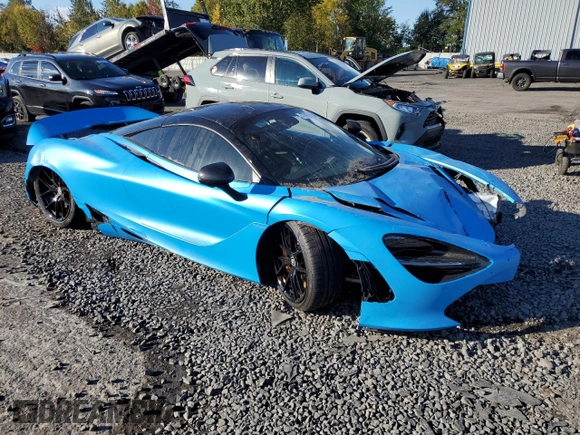 2018 McLaren 720S z VIN SBM14DCA4JW001162, wystawiony jako Copart lot #77478504 z przebiegiem Nie podano mil oraz Tytuł czysty. Historia ofert i sprzedaży dostępna na DreamBid. Obrazek 4.
