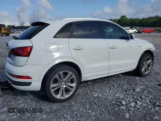 2016 Audi Q3 Prestige with VIN WA1FFCFS0GR007940, listed as a Copart auction lot 57384685 with 61,336 mi miles and Salvage title. Bid and sale history available at DreamBid. Image 3.