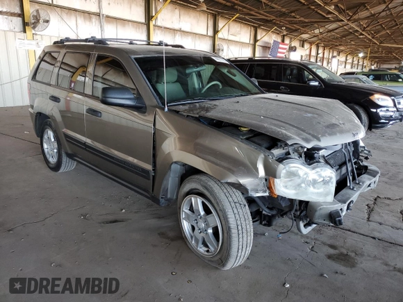 2006 Jeep Grand Cherokee Laredo with VIN 1J4GS48K16C143188, listed as a Copart auction lot 49917765 with 144,177 mi miles and Salvage Title. Bid and sale history available at carsss.com. Image 4.