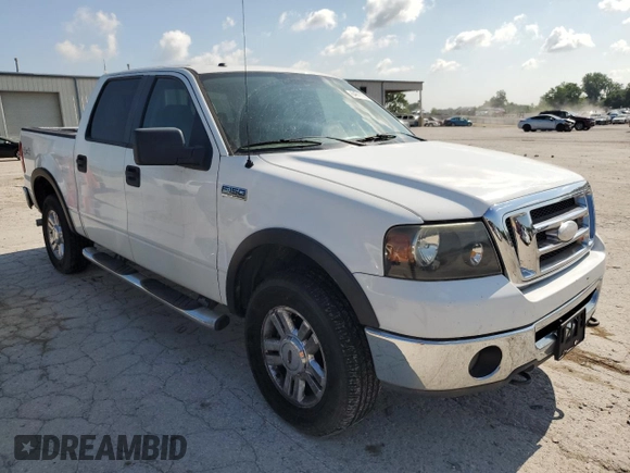 2008 Ford F-150 XLT z VIN 1FTPW145X8FB78970, wystawiony jako Copart lot #64611195 z przebiegiem 194 828 mil mil oraz Czysty tytuł • Clean title. Historia ofert i sprzedaży dostępna na DreamBid. Obrazek 4.