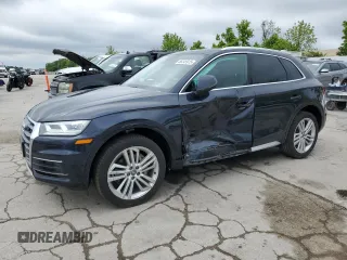 2018 Audi Q5 Premium Plus z VIN WA1BNAFYXJ2231324, wystawiony jako Copart lot #56245915 z przebiegiem 50 252 mil mil oraz Szkoda całkowita • Salvage title. Historia ofert i sprzedaży dostępna na DreamBid. Obrazek 1.