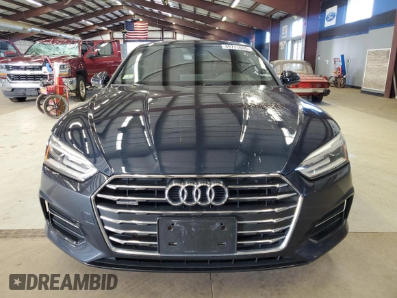 2018 Audi A5 Premium z VIN WAUNNAF56JA005292, wystawiony jako Copart lot #49771605 z przebiegiem 97 321 mil mil oraz Czysty tytuł • Clean title. Historia ofert i sprzedaży dostępna na DreamBid. Obrazek 5.