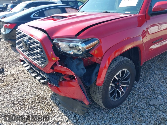 2022 Toyota Tacoma SR5 with VIN 3TMDZ5BN6NM139342, listed as a IAAI auction lot 42711808 with 46,826 mi miles and . Bid and sale history available at DreamBid. Image 6.